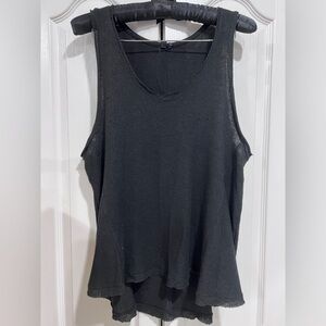 Freestyle black top blouse